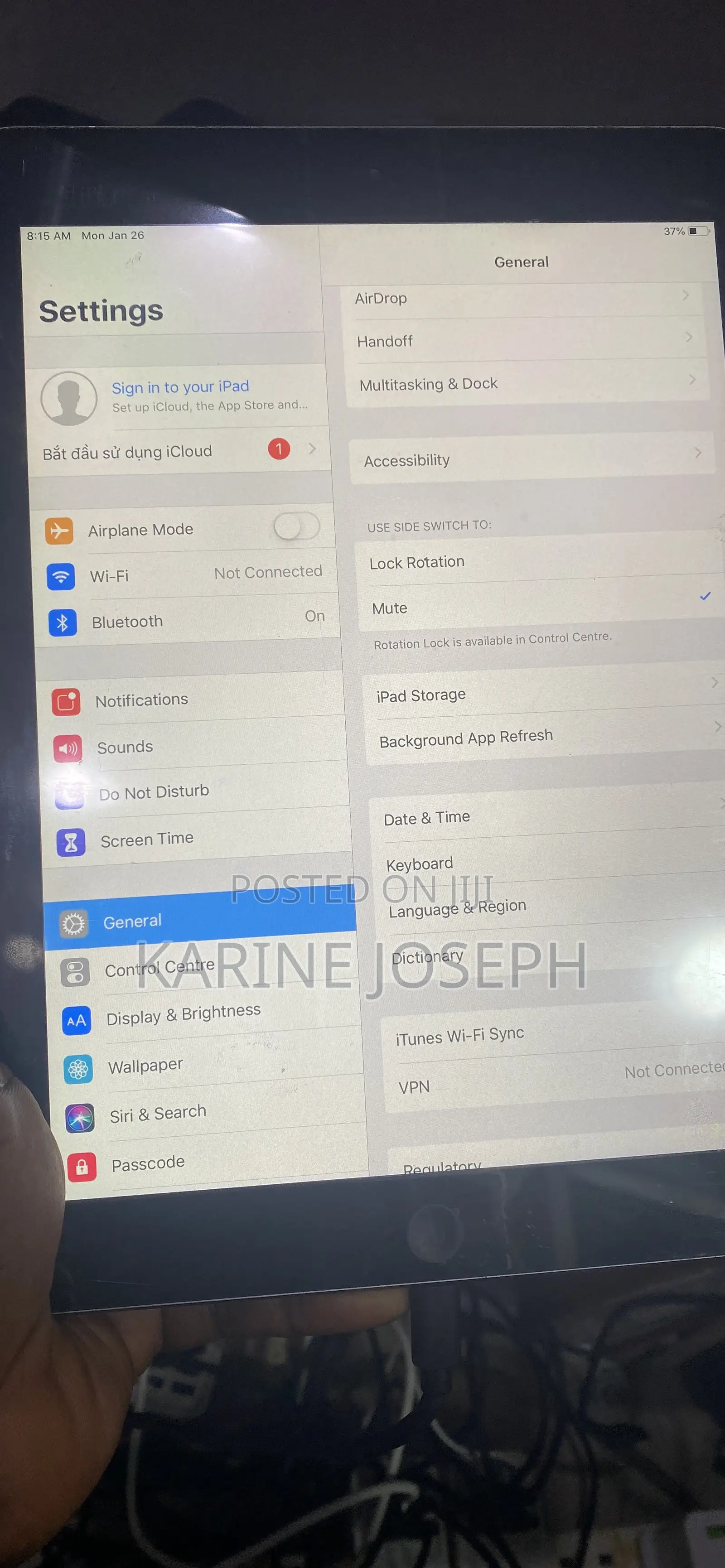 Apple iPad Air 32 GB Silver