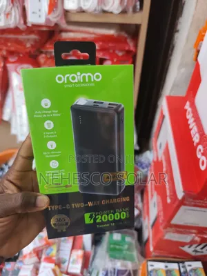 Fast Selling Oraimo 20,000mah Power Bank