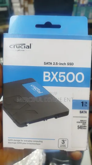 Crucial 1tb Bx500 Sata 2.5 SSD