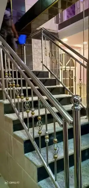 Ring Ball and Basket Design Hand Rails