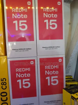 New Xiaomi Redmi Note 15 256 GB Red