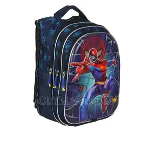 Back to School Spider Man Cartoon Character Turkey School Bag