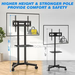 Mobile Tv Stand With Wheels