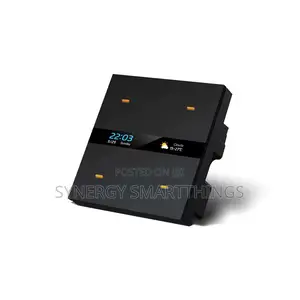 M8 Pro Zigbee Smart Switch 4 Gang Control Panel Scene Switch - Black