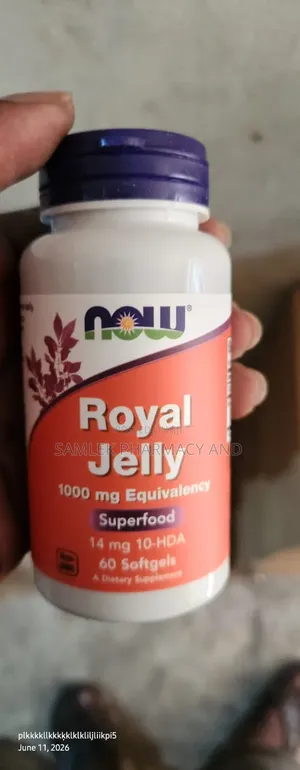 Now Foods Royal Jelly 1000mg-60softgel