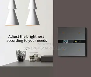M8 Pro Zigbee Smart Switch 4 Gang Control Panel Scene Switch - Grey