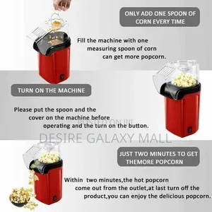 Xvip Quality Electric Hot Air Popcorn Maker