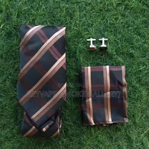 Elegant Gentlemen Hanky Cufflinks Men Ties 1pc