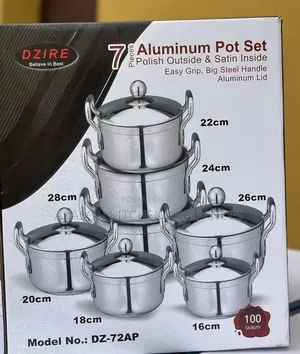 7set Dzire Aluminium Pot