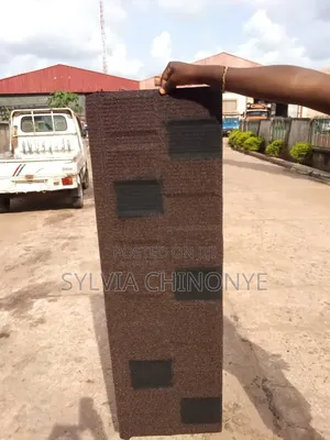 Coffee Shingles With Black Patch High Gauge With 50 Years Warranty