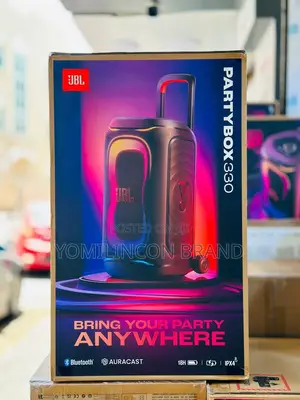JBL Partybox 330 Bluetooth Speaker - 18h Battery + Lights + Ipx4