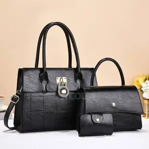 Premium 3 in 1 Fashionable Leather Bag. Available in Different Colors.