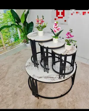 Brand New Imported Center Table With 3 Side Stool Available to Pickup