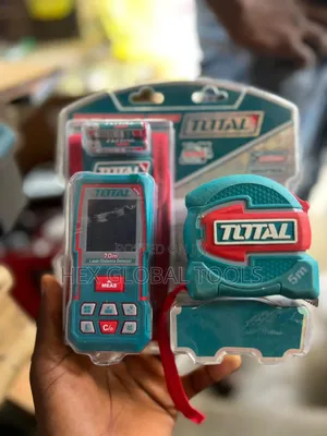 Total Laser Distance Meter With 5m Measuring Tape
