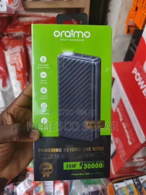 Oraimo 30,000mah | Stay Powered Always