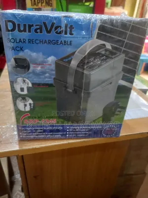 Duravolt SPR-1245 Solar Rechargeable Pack Ups for Wi-Fi Routers