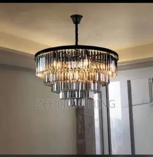 Black Luxury Crystal Chandelier (600mm)