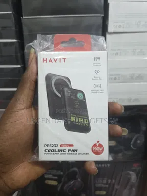 Havit 10,000mah Powerbank With Coolingfan