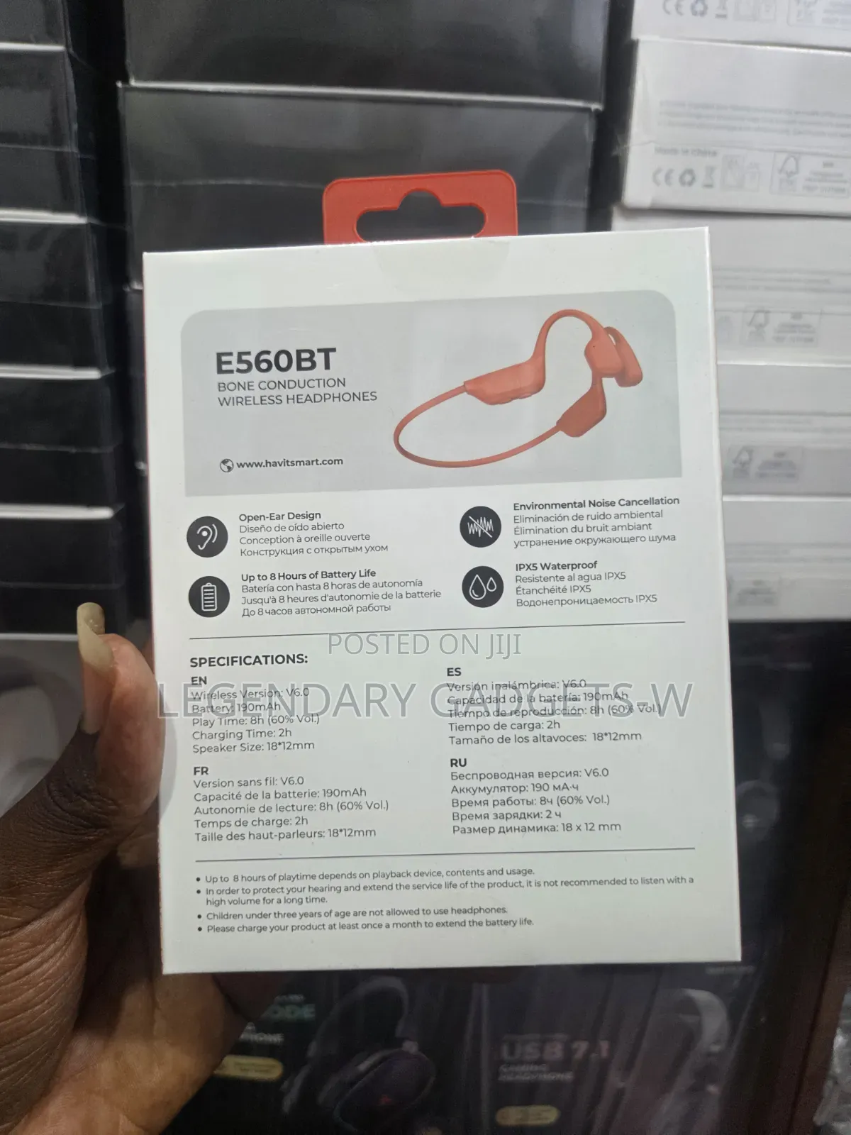 Havit E560bt Bone Conduction Headphone