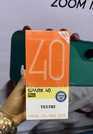 New Tecno Spark 40 Pro 128 GB