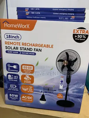 Rechargeable Standing Fan