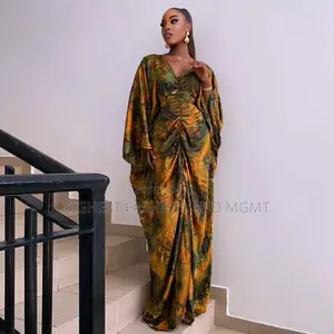 Ruched Boubou Dress