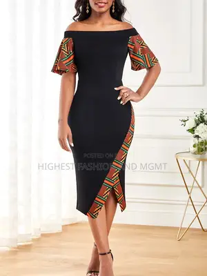 Petal Sleeve Off Shoulder Dress