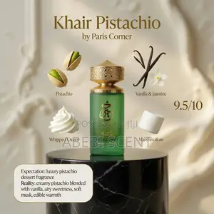 Khair Pistachio by Paris Corner | Long Lasting Gourmand Perfume