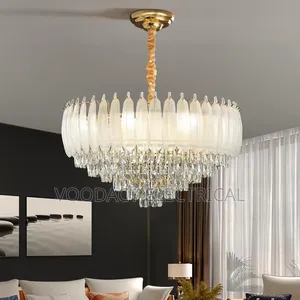 Modern Gold Chandelier