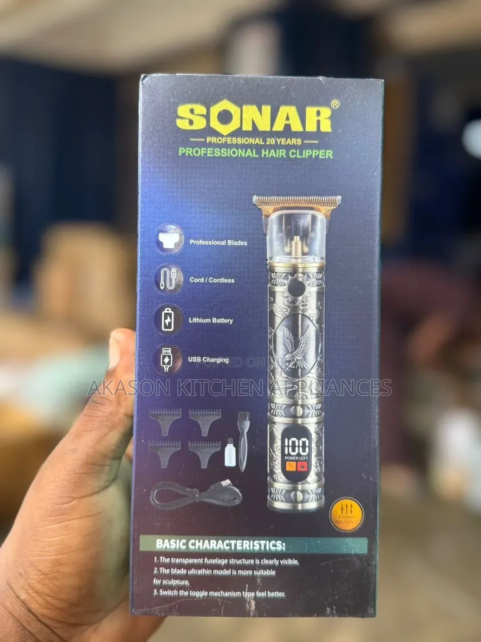 Sonar Professional Digital Clipper