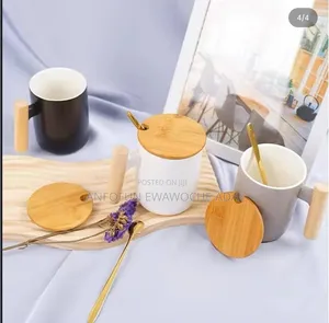 Mug With Bamboo Cover