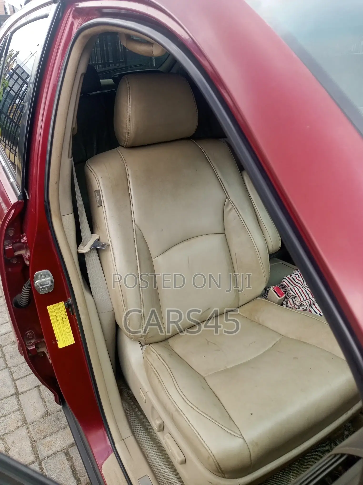 Lexus RX 2008 Red