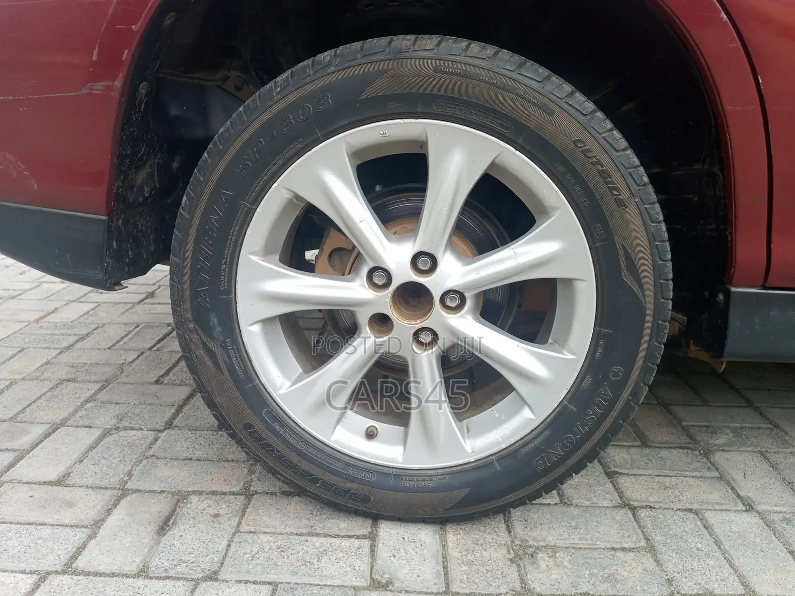 Lexus RX 2008 Red