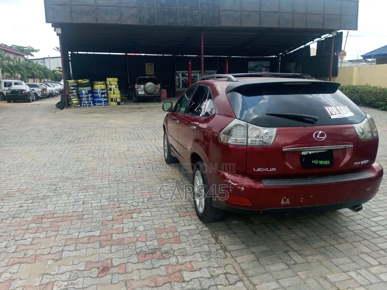 Lexus RX 2008 Red