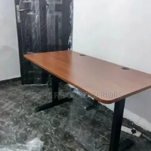 Electric Sit-Stand Desk With Wooden Desktop - 1.2m