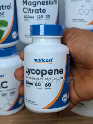 Nutricost Lycopene 20mg | 60 Softgels | U.S.A Original