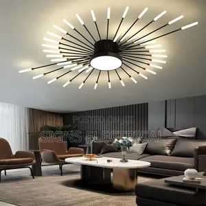 Creative Fan Shaped Led Ceiling Lamp