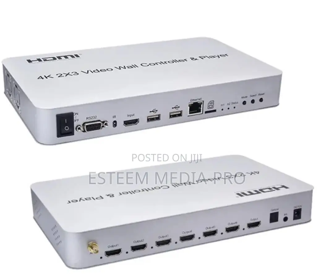 2x3 Video Wall Controller With Player