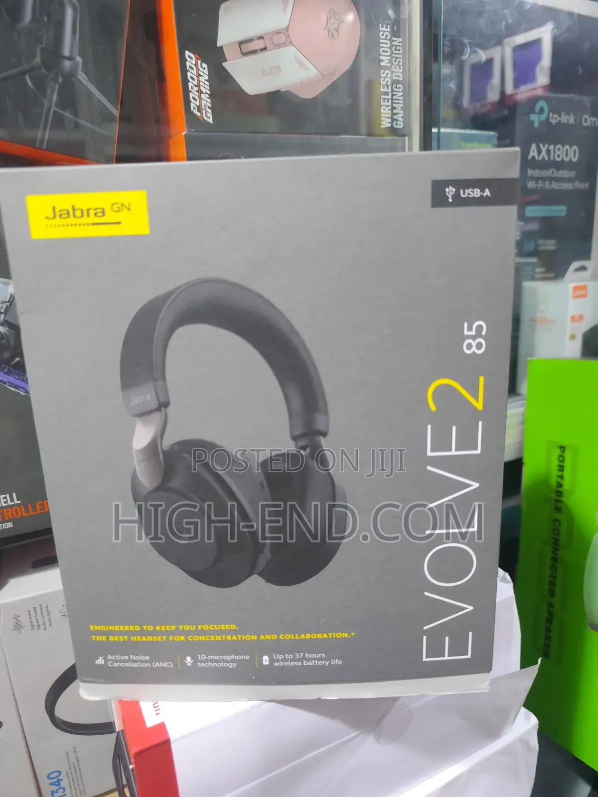 Jabra Evolve 2 85 Usb a Wireless Headset