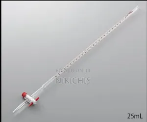 Pyrex Burette, Ptfe Key, Class As, 25 Ml