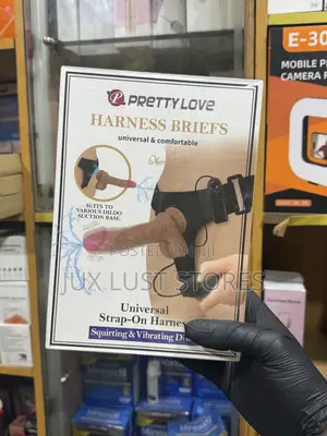 Vibrating Strap on Dildo