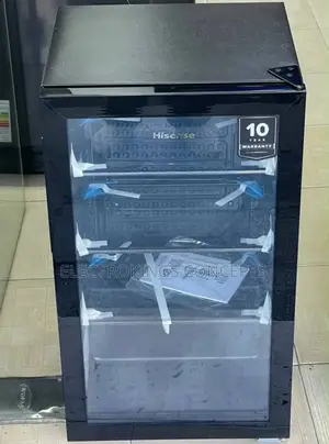 Hisense 91l Glass Door Beverage Cooler (94jc) – Stylish Drink Chiller
