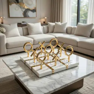 Luxury X and O Game Decor