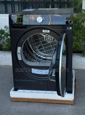 Hisense 10kg Front Load Dryer (Dh5s102bb) Fast Drying With Smart Featu