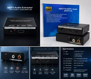 Hdmi to Hdmi With Optical 3.5 Mm Aux Stereo Audio Out