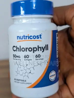Nutricost Chlorophyll 50mg | 60 Softgels | U.S.A Original