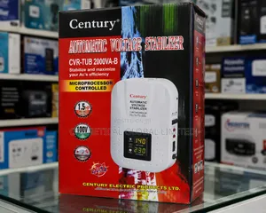 Century Wall Mount Automatic Voltage Stabilizer CVR-Tub 2000va-B