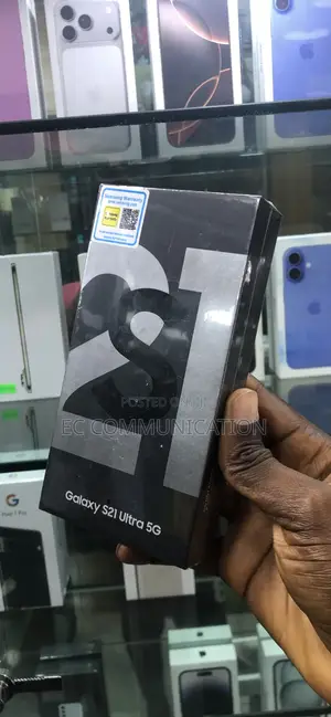 New Samsung Galaxy S21 Ultra 5G 256 GB Black