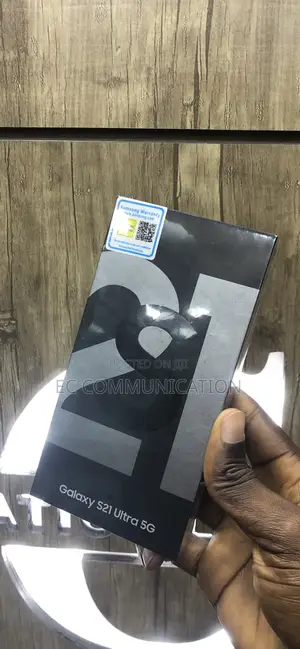 New Samsung Galaxy S21 Ultra 5G 128 GB Silver