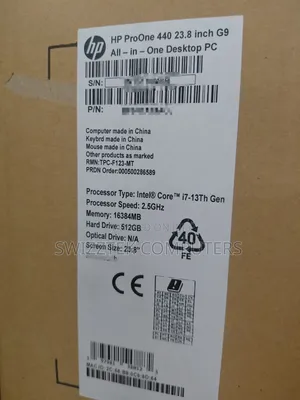 New Desktop Computer HP 16GB Intel Core i7 SSD 1T
